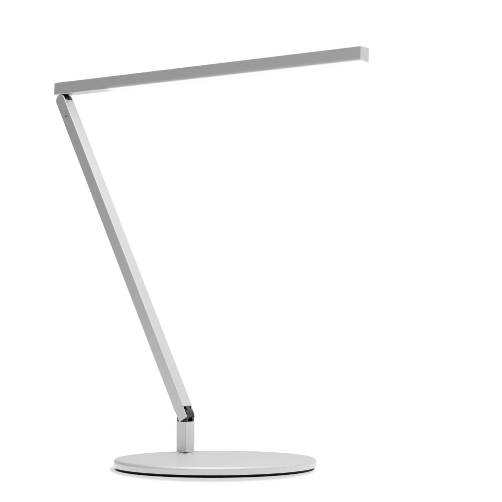 Koncept Lighting ZBD1000-D-SIL-DSK Z-Bar Solo LED Desk Lamp Gen 4 (Daylight; Silver)
